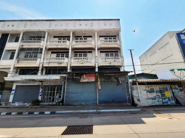  ขาย อาคารพาณิชย์สัตหีบ จังหวัดชลบุรี 3 ชั้น  2 คูหา ถนน สุขุมวิท ราคาโปรโมชั่น ลดพิเศษ