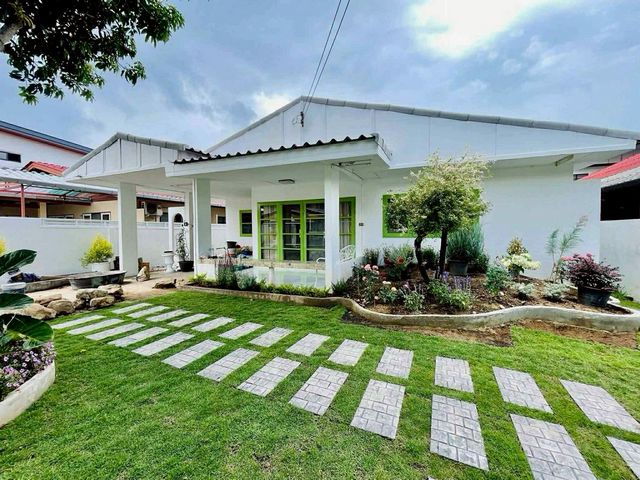 บ้านเดี่ยวให้เช่า 22,000 บาท/เดือน #โซนหนองหอย บ้านชั้นเดียว #รีโนเวทใหม่ทั้งหลัง ใกล้เมืองสุดๆ #รับสัตว์เลี้ยง