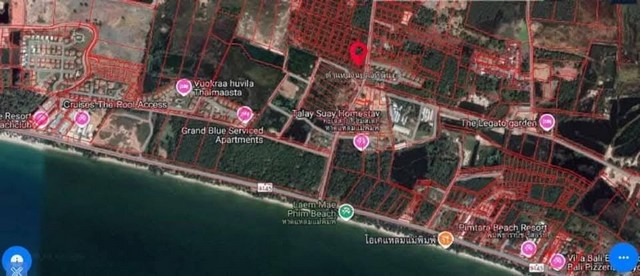 ขายที่ดิน ครึ่งไร่ ใกล้ หาดแหลมแม่พิมพ์ ทะเล ระยอง มีเพื่อนบ้าน ใกล้ ร้านอาหารริมทะเล เซเว่นหน้าปากซอย