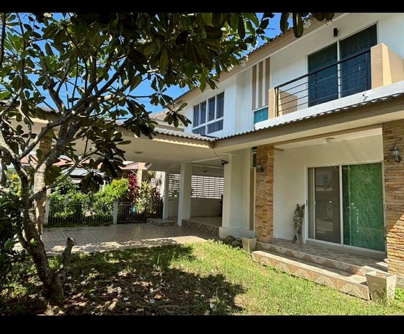 บ้านเดี่ยว 2 ชั้น เนื้อที่กว้าง เฟอร์นิเจอร์ครบ สันทราย