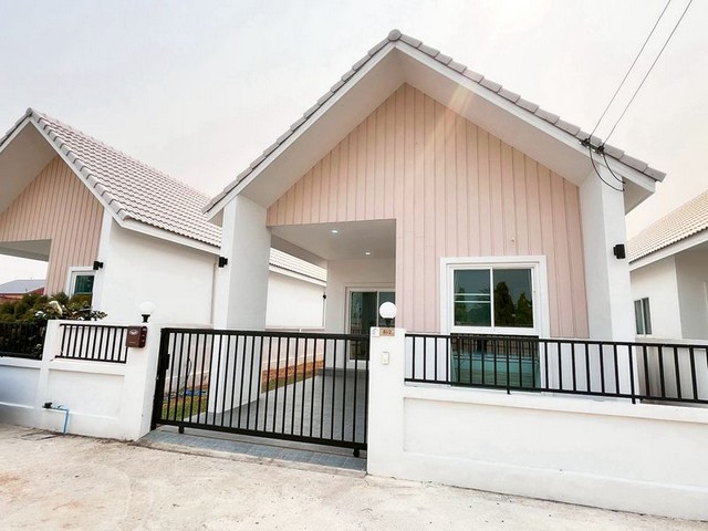 บ้านสร้างใหม่ สไตล์มินิมอล นอร์ดิก เดินทางสะดวก หางดง