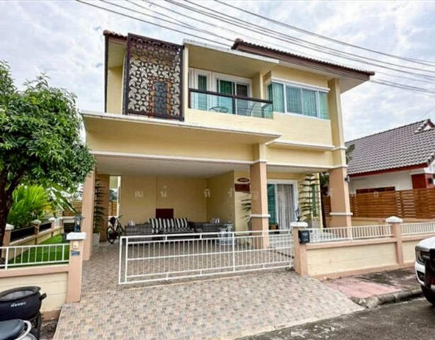 บ้านเปล่า 2 ชั้น บ้านในโครงการ ทำเลน่าอยู่ ฟังก์ชันครบ หางดง 