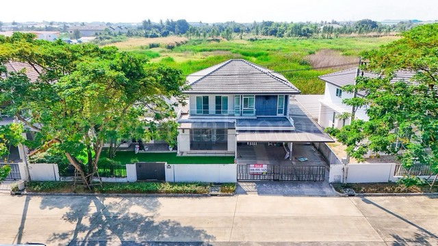 ขายด่วน บ้านเดี่ยว มัณฑนา วงแหวน - บางบอน วิวทะเลสาบ Type ใหญ่ที่สุดในโครงการ