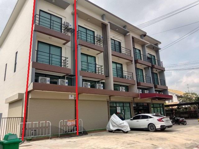 ให้เช่าโฮมออฟฟิศ 3.5 ชั้น 281 ตร.ม. ซอยรามอินทรา 89 หลังมุม ใกล้ Fashion Island