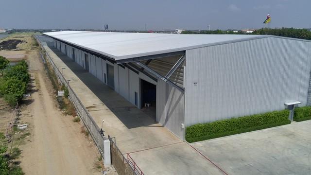 BR 1669 ให้เช่าโกดังใหม่ลำลูกกา คลอง 6 พื้นที่ 672 ตร.ม. (ต่อยูนิต) ประตูม้วนเหล็ก มีห้องน้ำส่วนตัว รถ เทรลเลอร์เข้าใด้