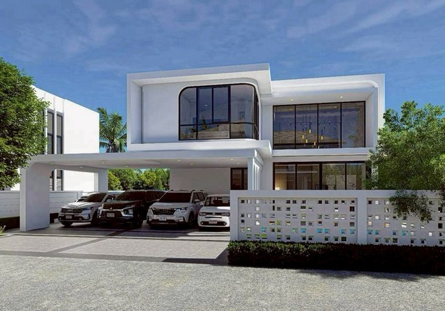 Modern Luxury Pool Villa เฟอร์นิเจอร์ครบ พร้อมเข้าอยู่ หางดง