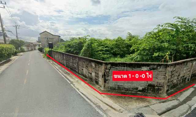 ขายที่ดิน บางตลาด ปากเกร็ด นนทบุรี 1 ไร่ ที่ดินเปล่า มีถนนผ่าน ตารางวาละ 100,000 บาท