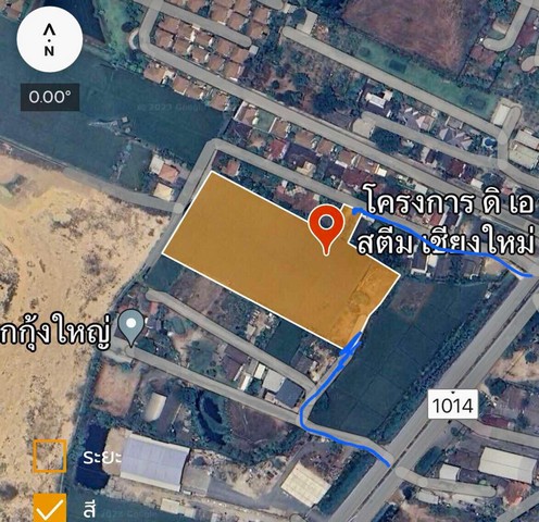  ขายที่ดิน 9 ไร่  ผังสีเหลือง ถูกสุดในย่านนี้    สันกำแพง  เชียงใหม่