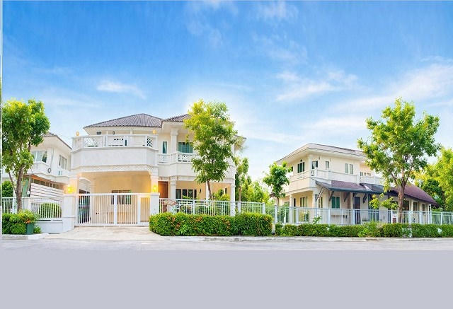  คฤหาสน์หัวมุม 2ชั้น พร้อมเรือนรับรอง2ชั้น 5-6นอน 111ตร.วา. 410ตร.ม.ใกล้โลตัส สุขาภิบาล3 1.8 กม.5-6นอน 111ตร.วา. เพอร์เฟคเพลส รามคำแหง 164 