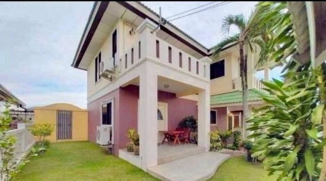 ให้เช่าบ้านเดี่ยว หมู่บ้านสยามเพลสพูลวิลล่า หนองปรือ บางละมุง ชลบุรี FP-H01868 