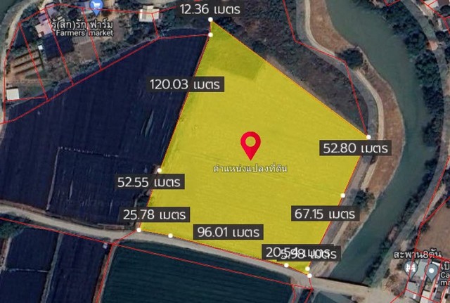 พื้นที่ดิน ที่ดินติดถนน และลำคลอง (2 ด้าน) ต.วัดไทร อ.เมืองนครสวรรค์ จ.นครสวรรค์ BIG SALE ติดถนน และติดลำคลอง มีน้ำ และมีไฟฟ้าเข้าถึงที่ดิน (พร้อมนำไปพัฒนาต่อได้เลย)