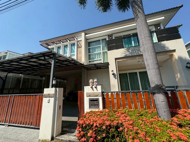 ขายบ้านเดี่ยว 2 ชั้น 60.2 ตรว. โครงการ Bangkok Boulevard รัชดา-รามอินทรา Fully Finished พร้อมเข้าอยู่ ใกล้แฟชั่นไอส์แลนด์