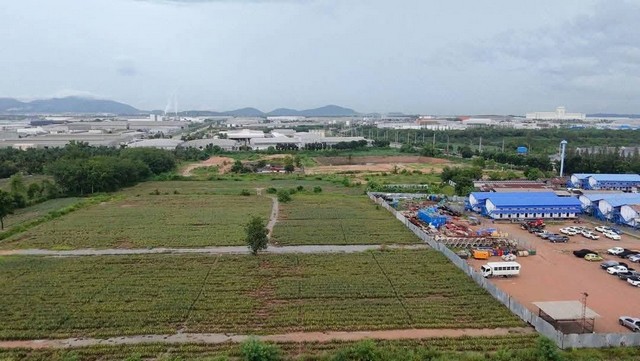 ขายที่ดินอุตสาหกรรม 30 ไร่ ผังม่วงลาย ทำเลศักยภาพสูง เขาคันทรง ศรีราชา