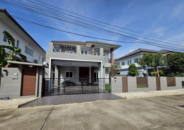 สุดคุ้ม 6.3 ล้าน #แสนสราญ Modchic #หางดง บ้าน 2 ชั้น #สไตล์โมเดิร์น #ขายพร้อมผู้เช่ารับรายได้เดือนละ35,000 บาท (สัญญาหมด 16 มี.ค. 2571)