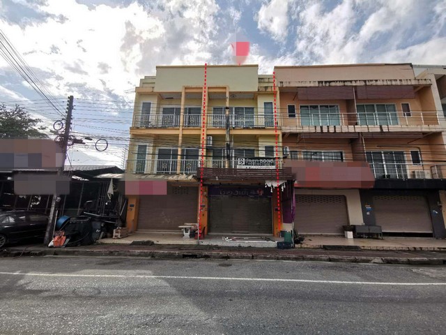 ขายตึกแถว  ถนนประตูลอด อำเภอเมืองนครศรีธรรมราช  นครศรีธรรมราช