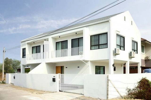บ้านเช่า หางดง เชียงใหม่ ใกล้ Grace International School | บ้านแฝด 3 นอน เฟอร์ครบ เพียง 14,000/เดือน