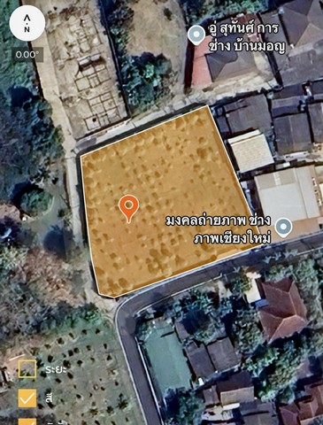  ขายที่ดิน 1 ไร่ 1 งาน 68 ตรว หลังม.พายัพ ใกล้วงแหวนรอบ 2   สันปูเลย  เชียงใหม่