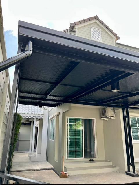 HS 1874 ขายบ้านแฝด 2 ชั้น อารียาเดอะวิลเลจ 1 บางนาตราด กม.10 แปลงมุม โซนหน้าสวน ทำเลทอง รีโนเวทตกแต่งใหม่ ใกล้เมกะบางนา