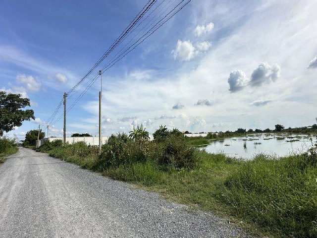 ขายที่ดินเปล่า เนื้อที่ 23-1-96 ไร่ ถนนสารีบุตร แขวงทับยาว เขตลาดกระบัง กทม.